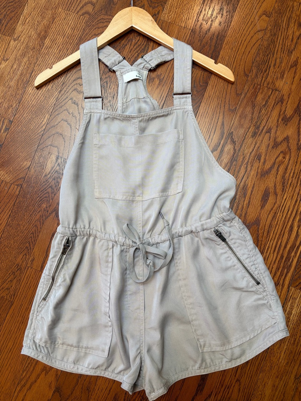 Wilfred Free Taupe Romper Overall